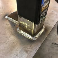 Professional welding work