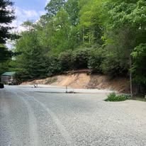 Road grading and preparation